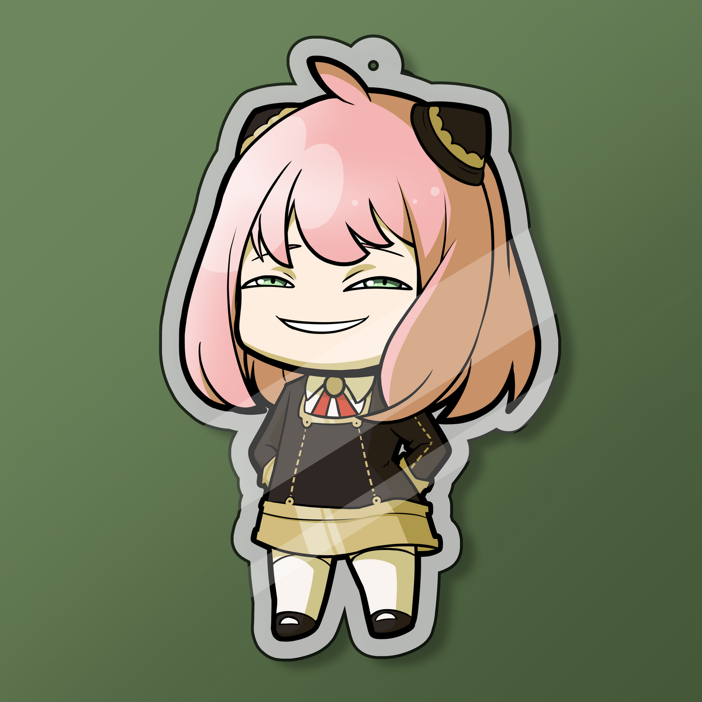 Anya Forger - 5cm Acrylic Keychain