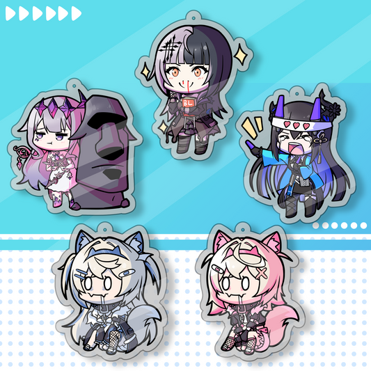 Hololive EN HoloAdvent - 5cm Acrylic Keychain