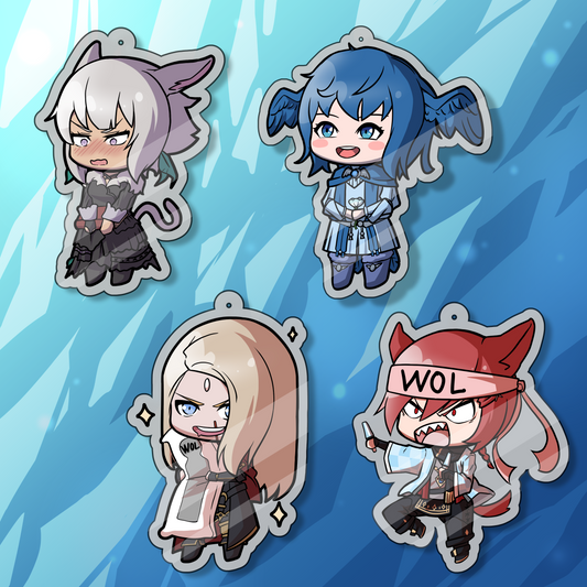 Final Fantasy 14 Shadow Bringers - 5cm Acrylic Keychain