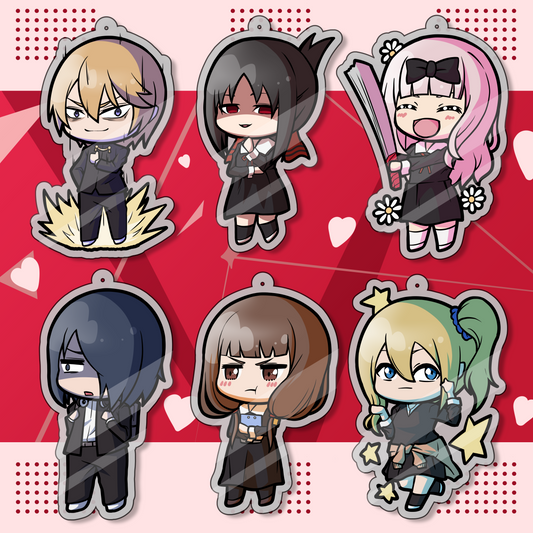 Kaguya-Sama: Love is war - 5cm Acrylic Keychain