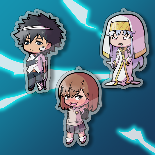 A certain Magical Index - 5cm Acrylic Keychain