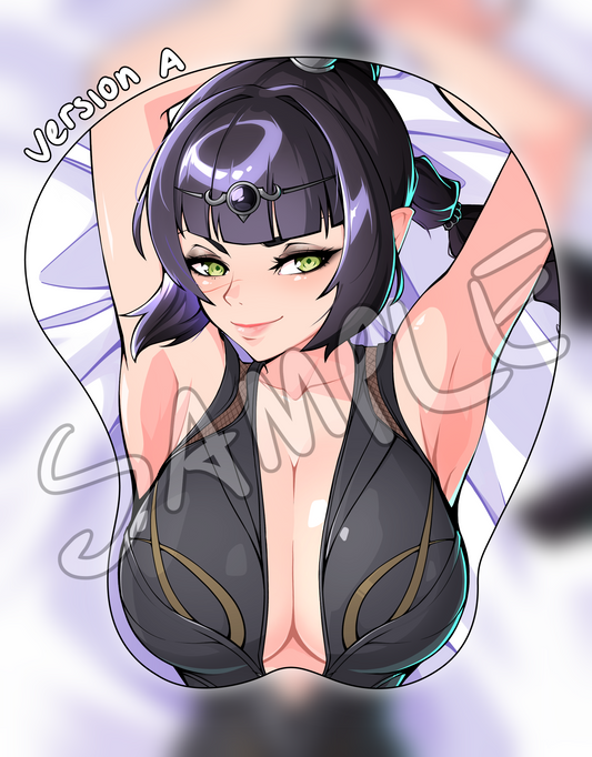 Shadowheart from Baldurs Gate 3 Oppai Mousepad Ergonomic 3D Waifu Anime