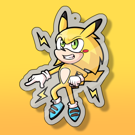 Sonichu - 5cm Acrylic Keychain