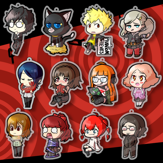 Persona 5 - 5cm Acrylic Keychain